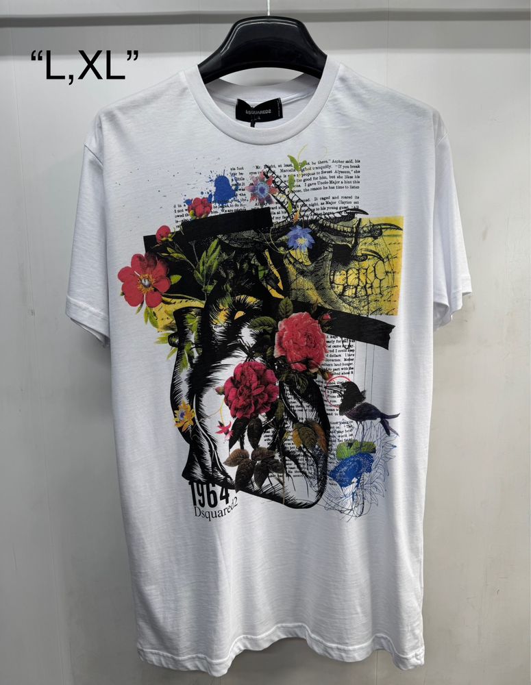 Футболки чоловічі Dsquared