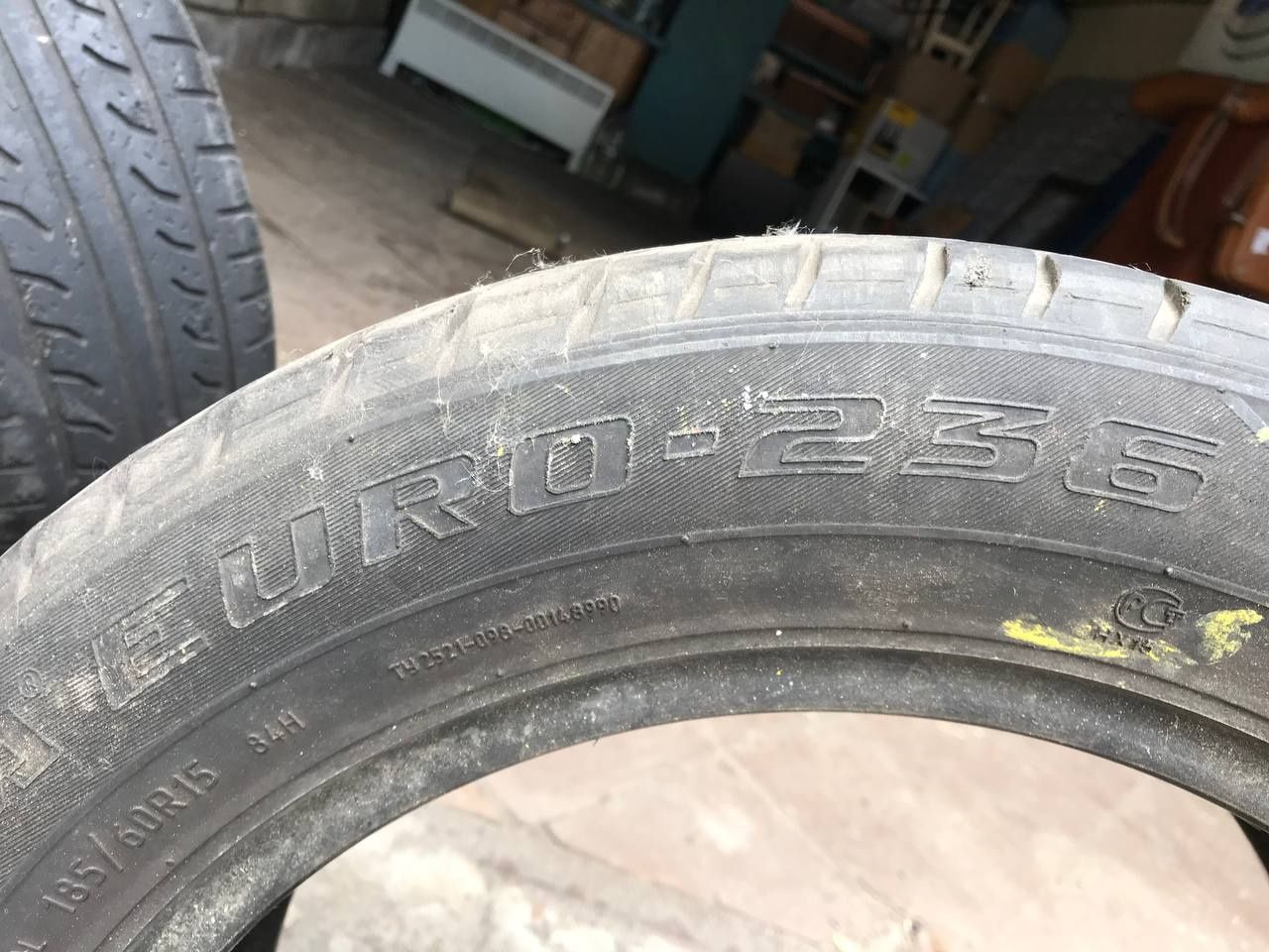 Шини для авто Kama Euro 236 185/60 r15 комплект з 4-х одиниць