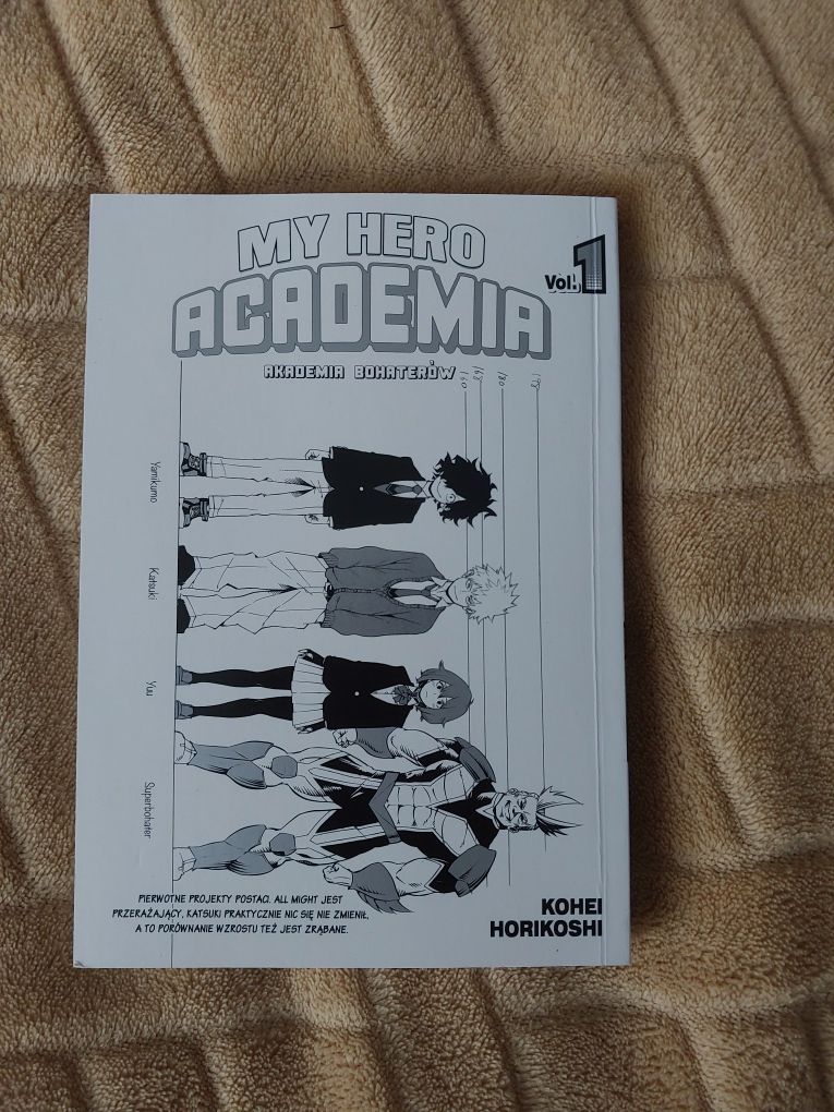 NOWA manga My hero academia