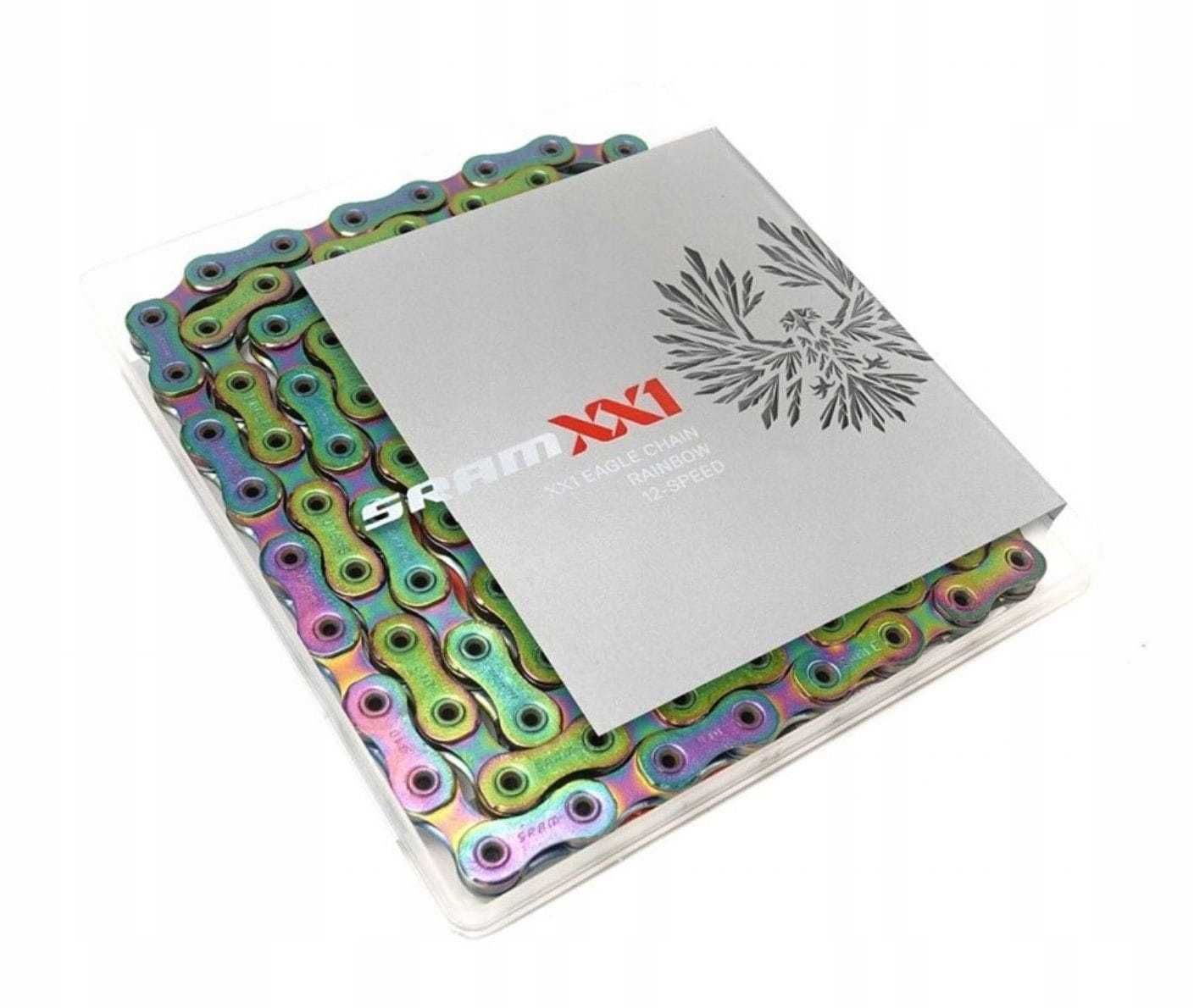 Łańcuch Sram PC-XX1 Eagle 12s, rainbow