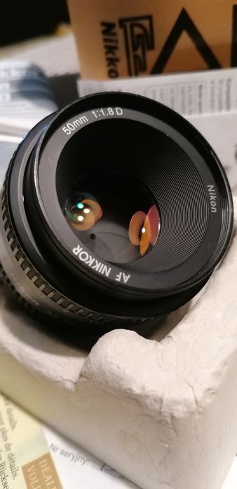 Obiektyw AF nikkor 50m/F1.8D