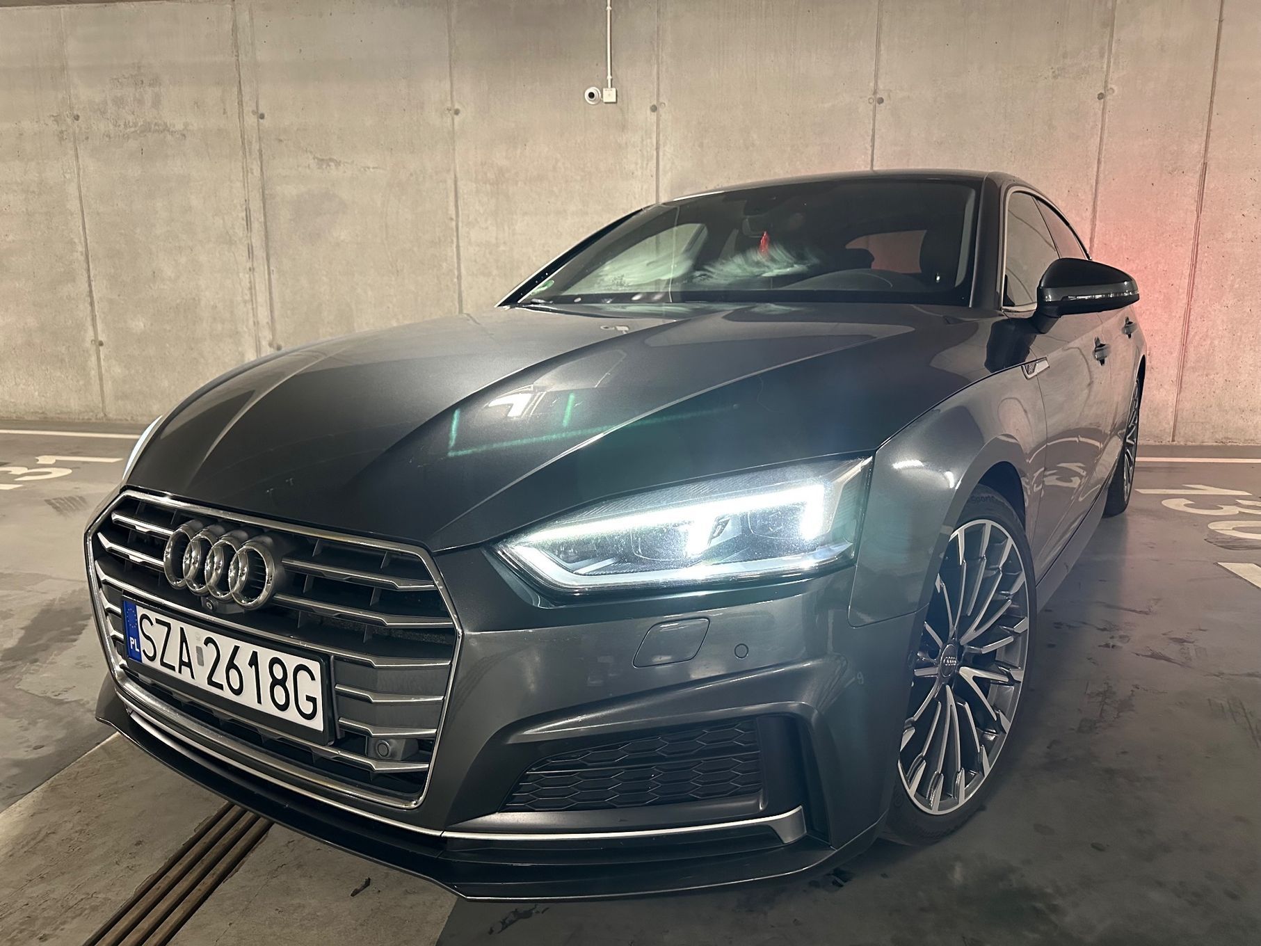 Audi A5 Audi A5 FULL 3x Sline, Kamery 360, Masaże, Webasto