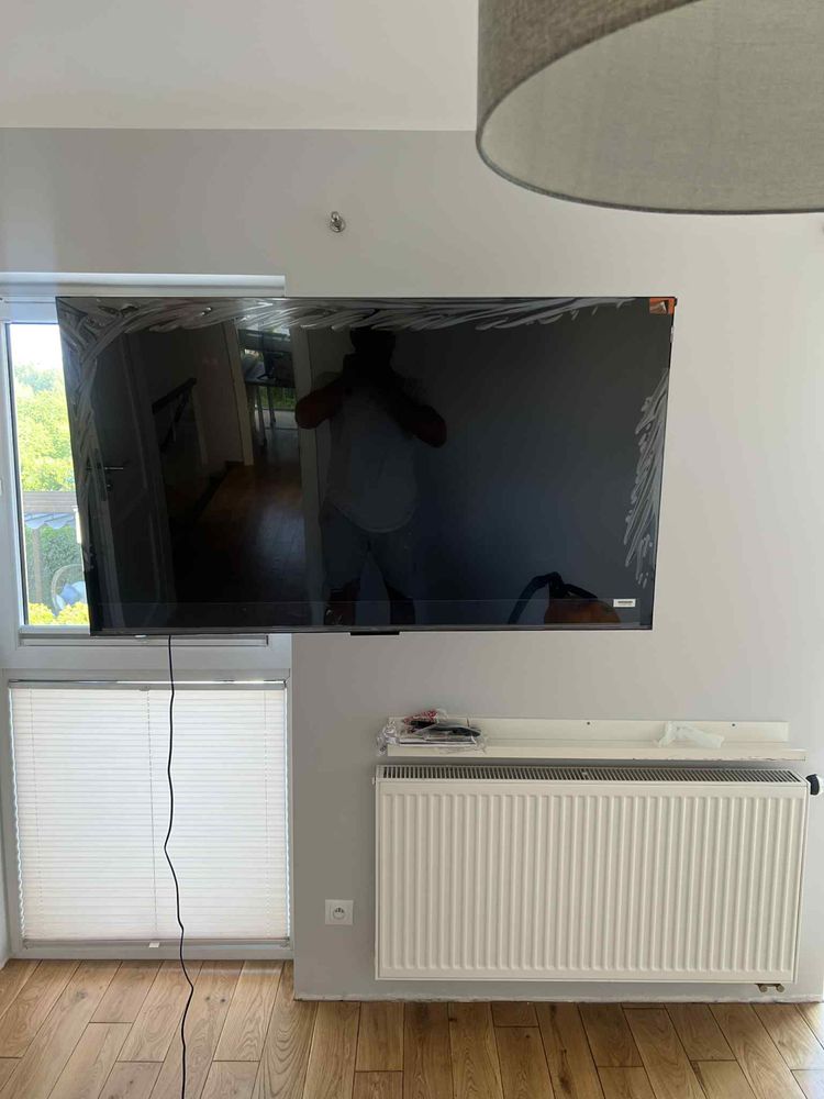 Telewizor TCL 55C655 uszkodzona matryca, komplet , pudelko