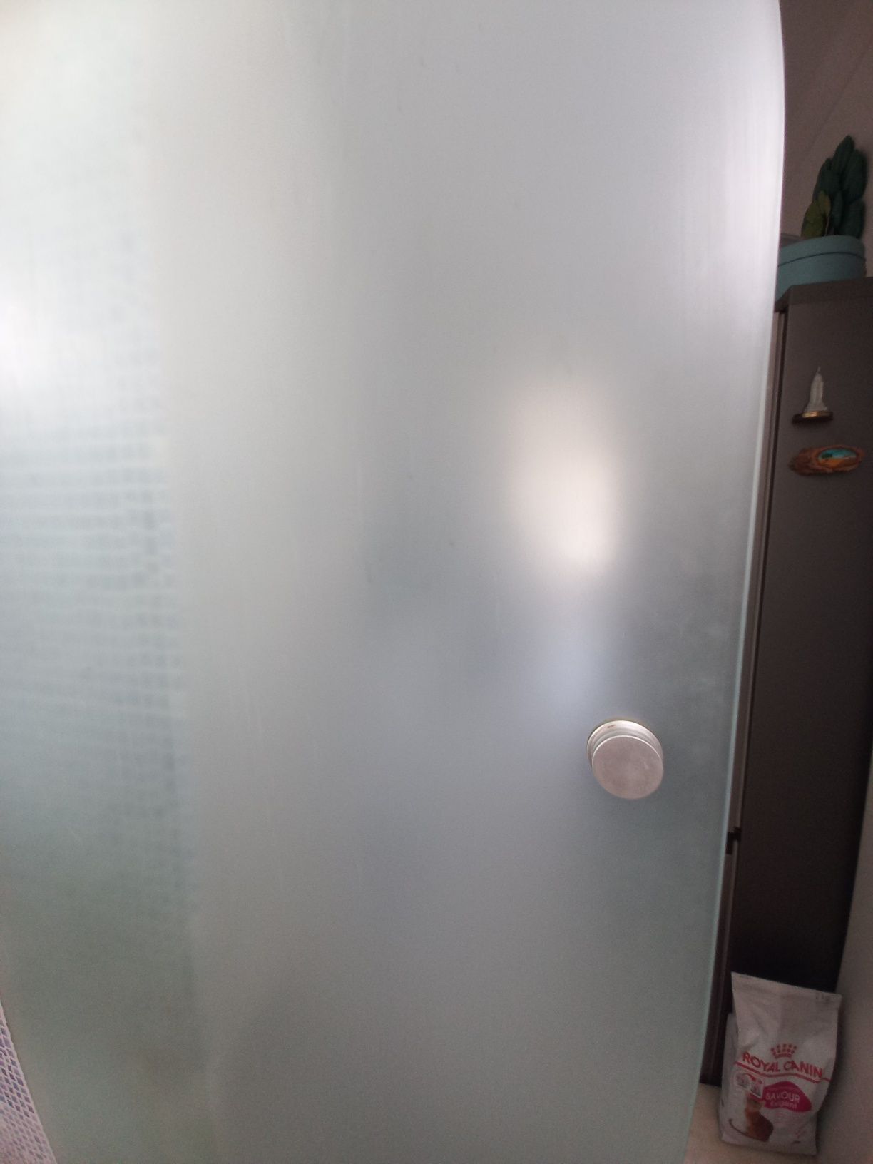 Porta deslizante opaca