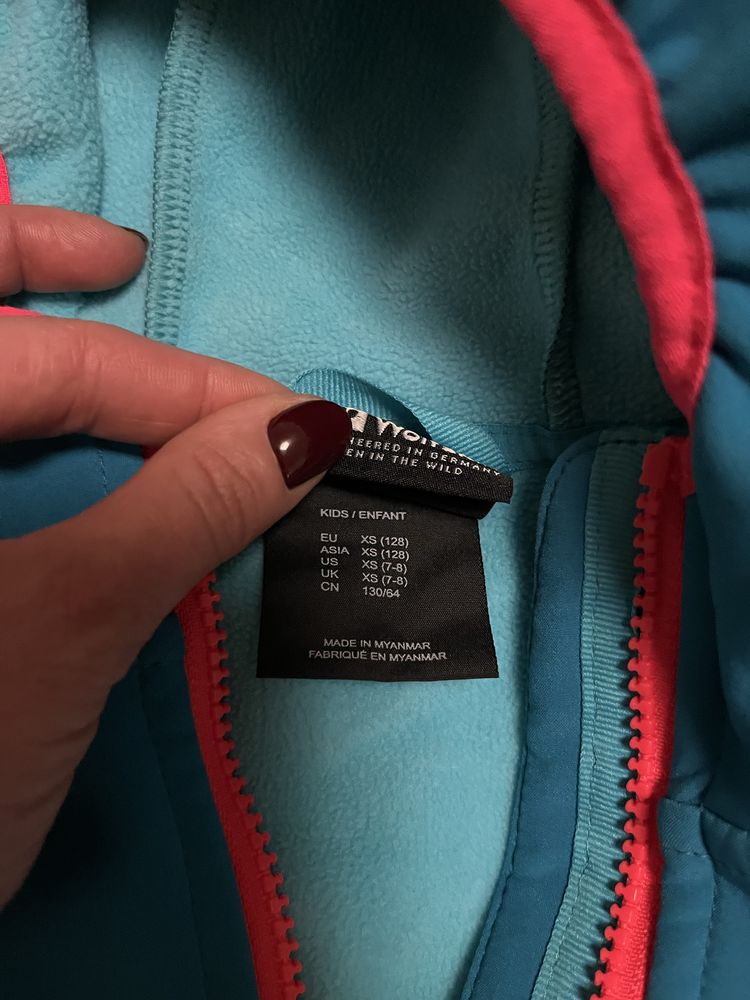 Куртка вітровка софтшел Jack Wolfskin