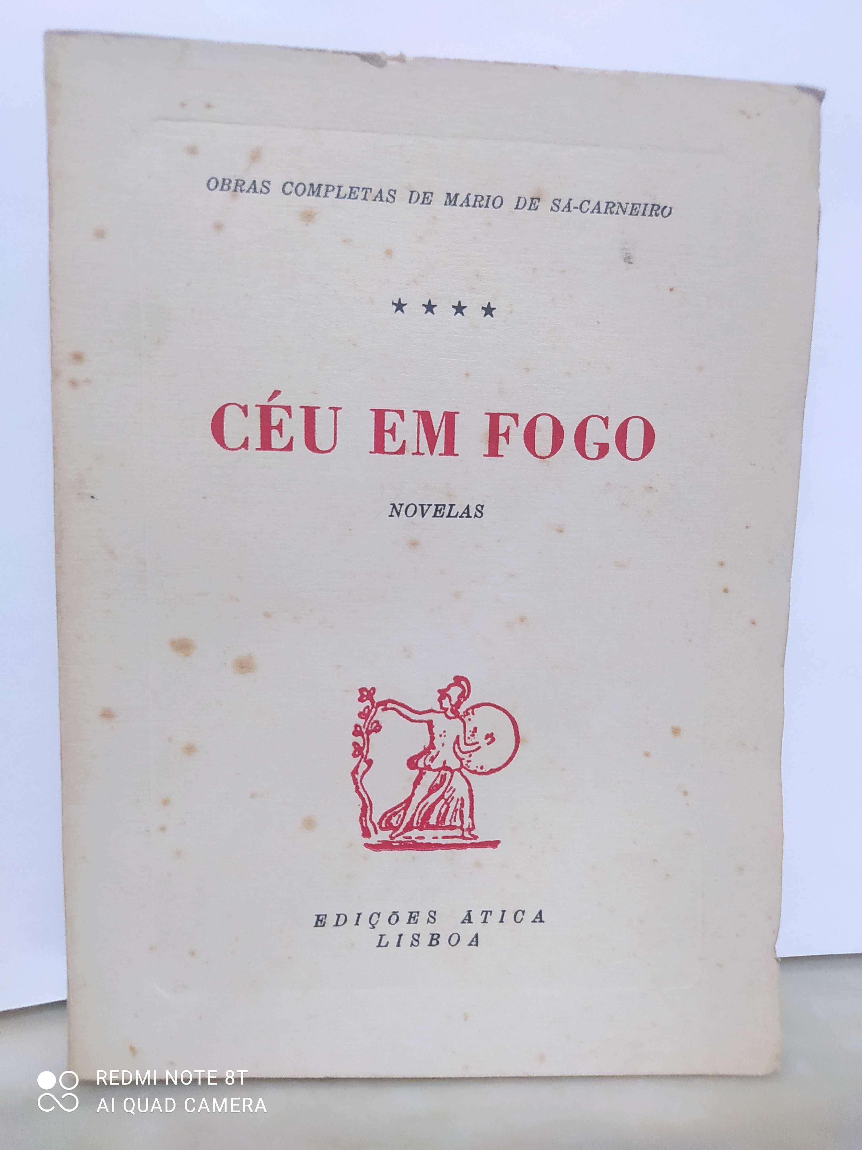 Mário de Sá Carneiro - Céu em Fogo 2ª edição