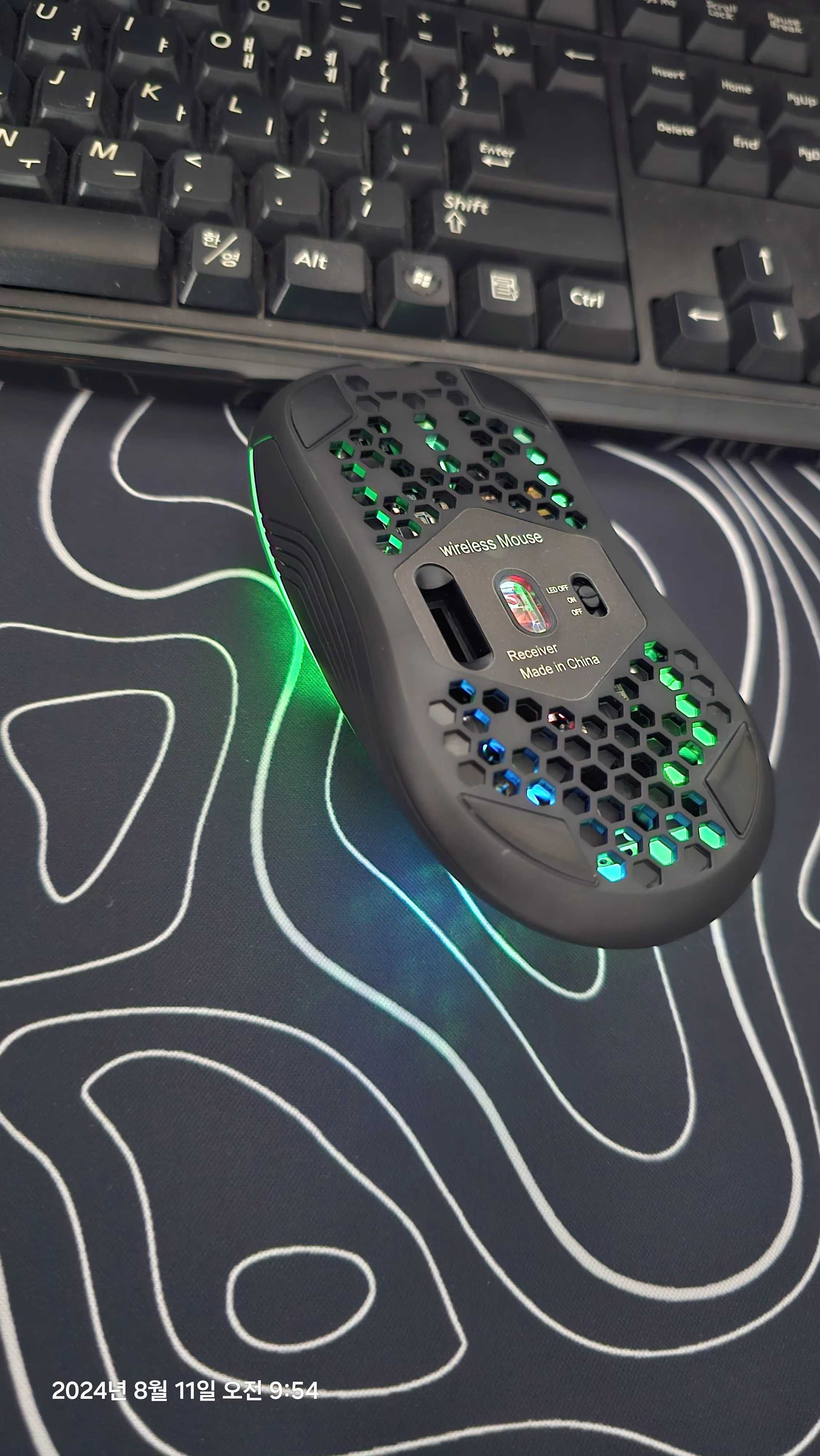 Okazja! Bezprzewodowa myszka gamingowa RGB