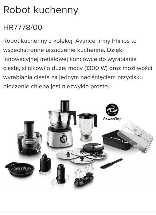 Robot kuchenny Philips HR