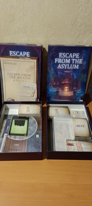 Настольная игра "Побег из Психушки" на французском языке