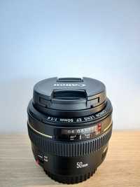 Obiektyw Canon Lens EF 50 mm