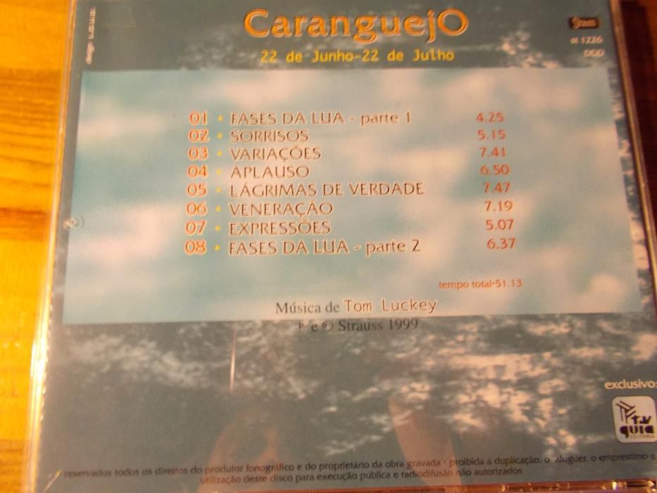 cd do signo caranguejo sons do novo milénio