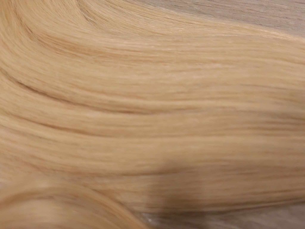 Włosy blond 613 kitka 100g 60cm