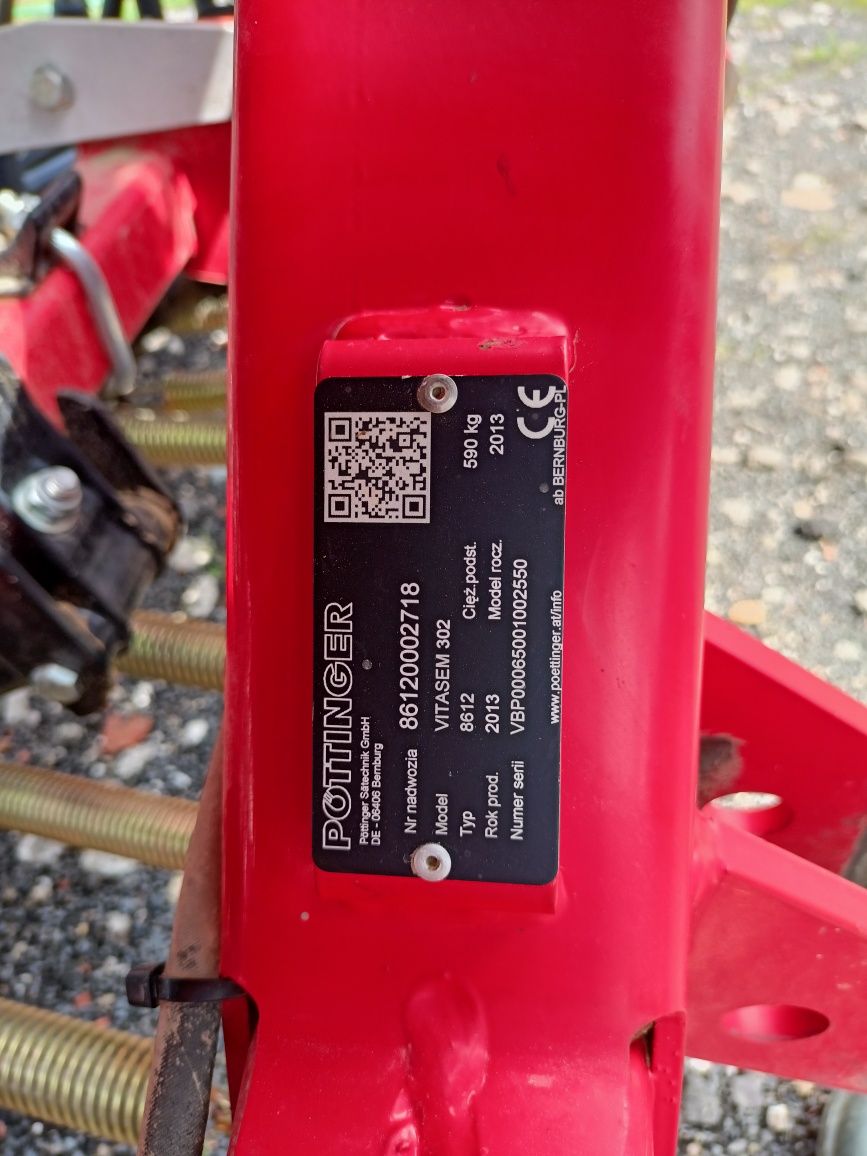 Pottinger vitasem 302 siewnik