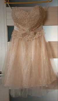 Sukienka balowa tiulowa
