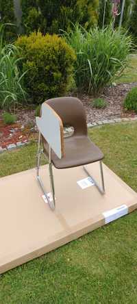 Krzesełko krzesło szkolne składane z blatem