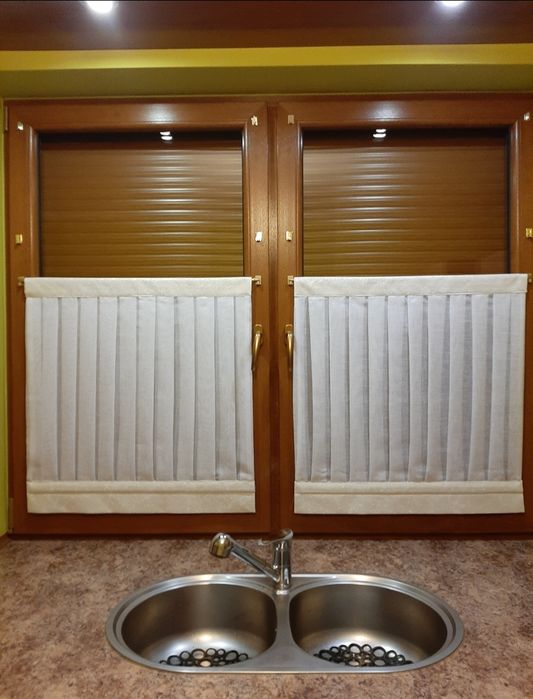 Komplet 2 sztuki panele ekrany firanki