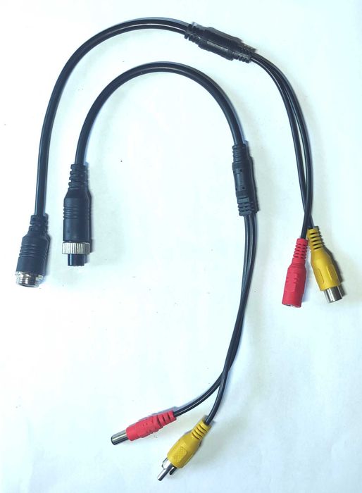 Cabo Extensão 10m para Camara de Recuo RCA DC Alimentação