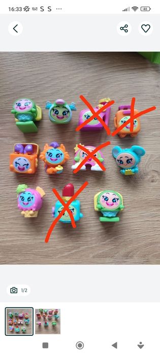 Figurki Moji Pops seria Rainbow