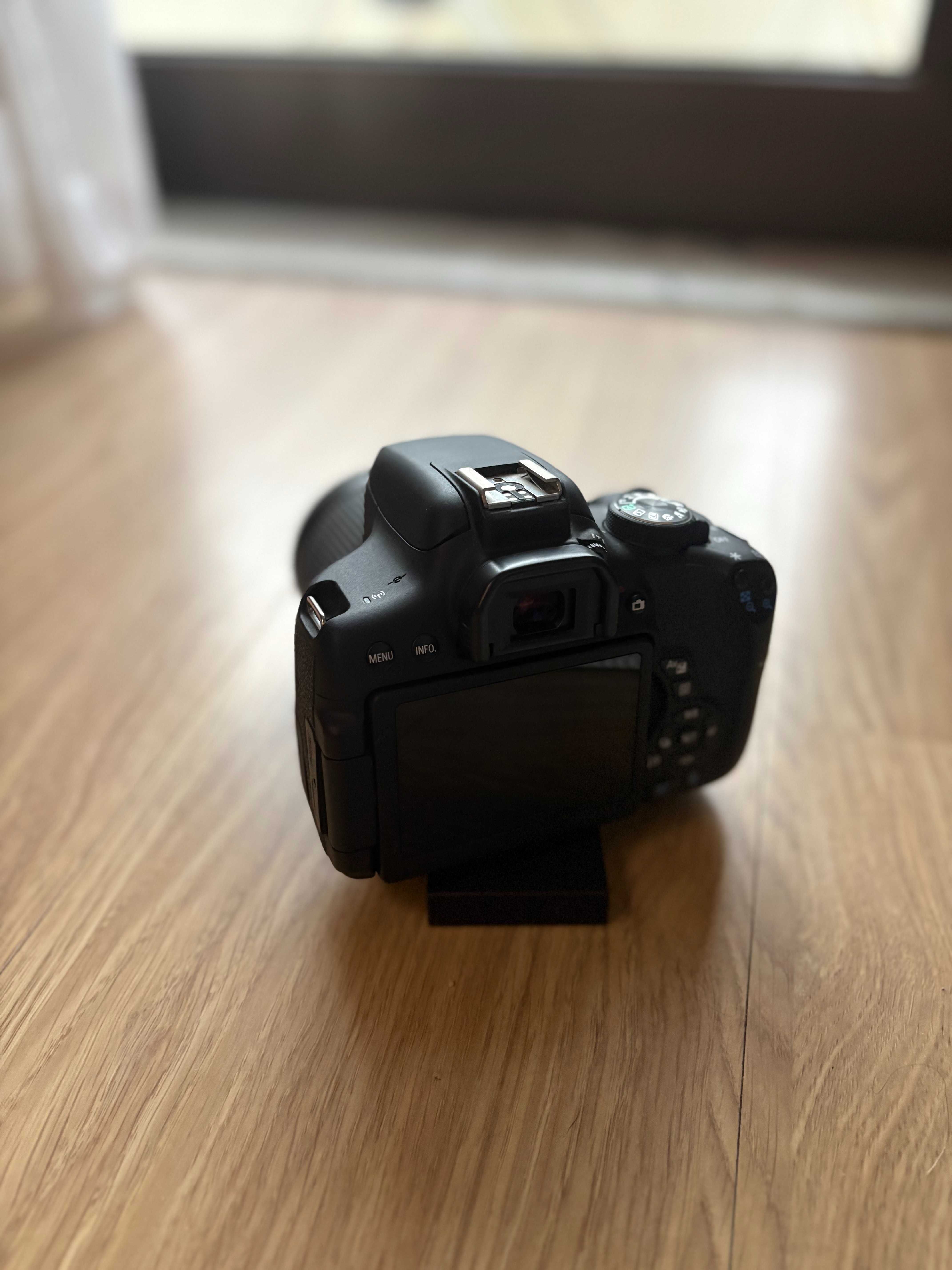 Canon 750d + 18-55mm-550 Disparos - 2 Baterias - Carregador - + Extras