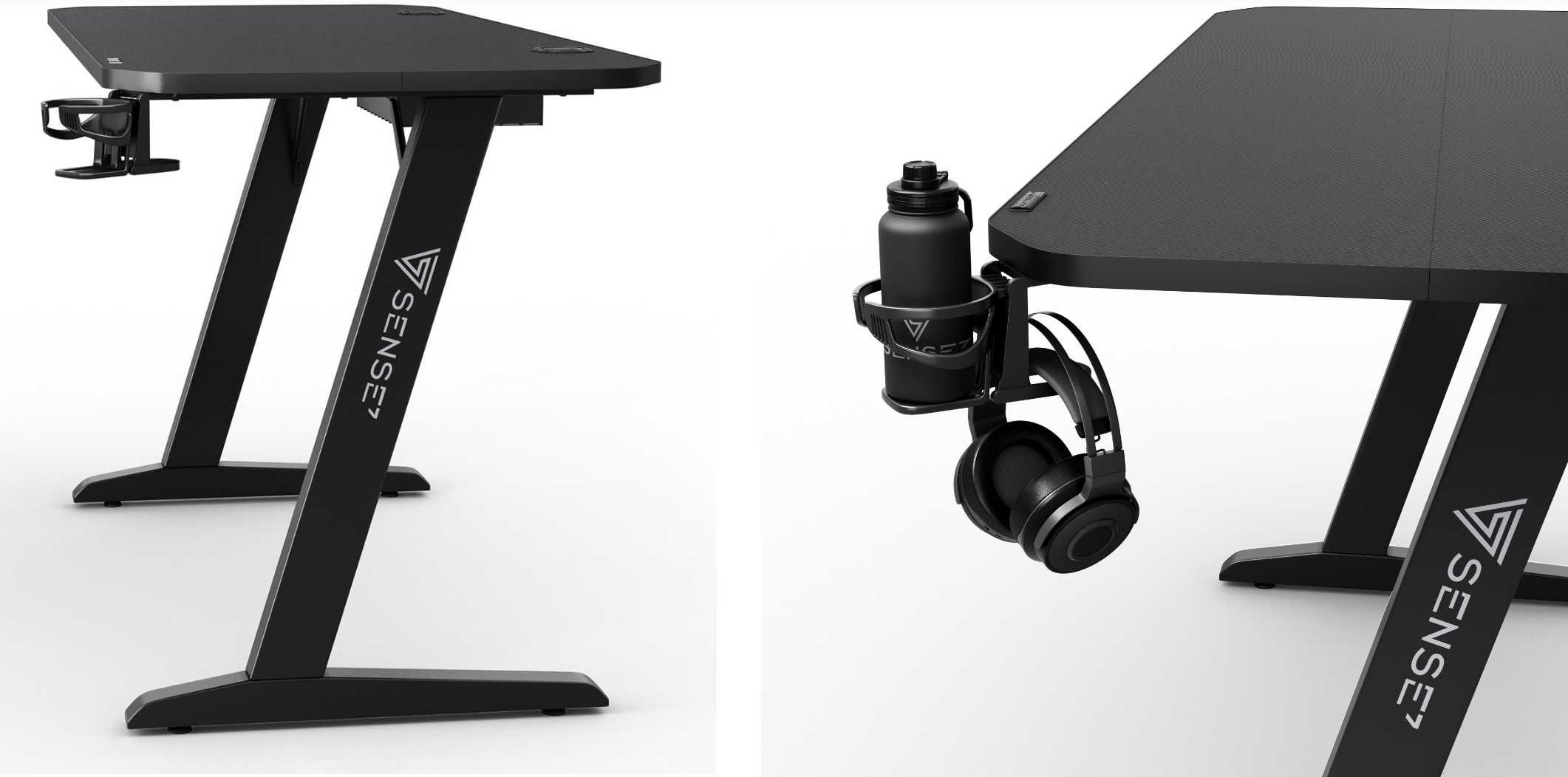 Компютерний стіл SENSE7 Nomad Basic Геймерский компьютерный стол