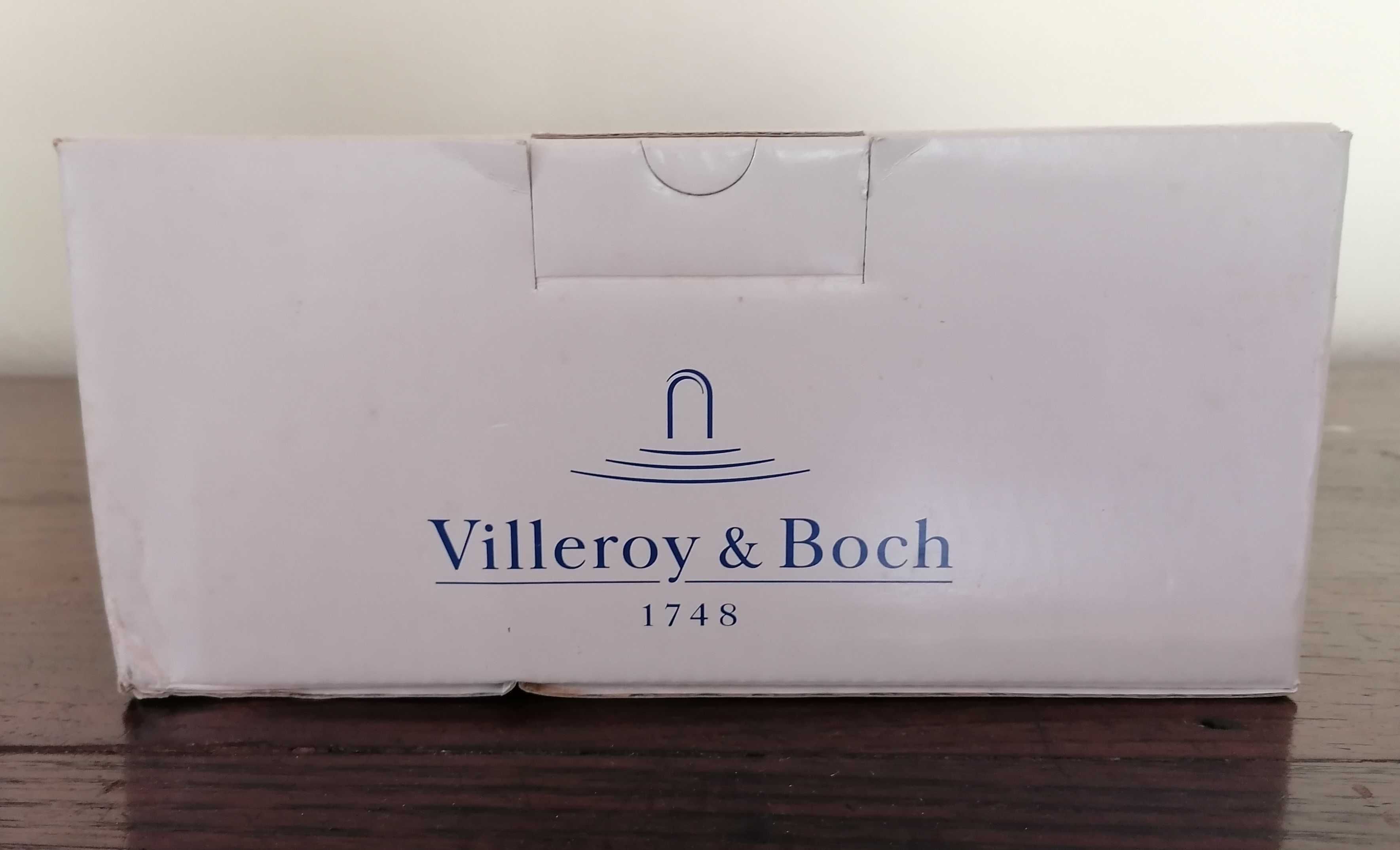 2 Copos balão para aquecer conhaque em cristal Villeroy & Bosh - novos