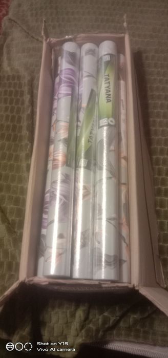 Шпалери недорого нові 7 рулонів