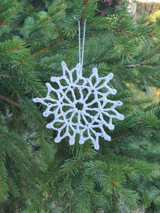 Szydełkowe gwiazdki śnieżynki. Wysyłka