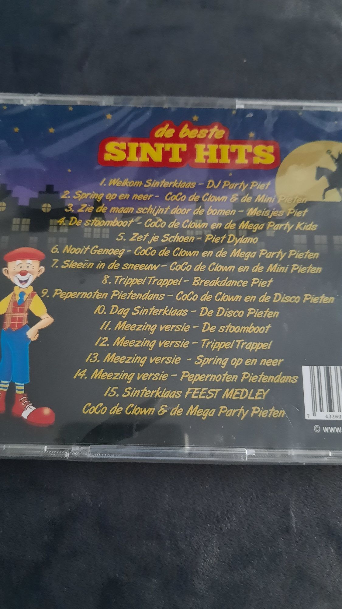 Płyta dvd Coco de Clown Sint Hits świąteczne hity