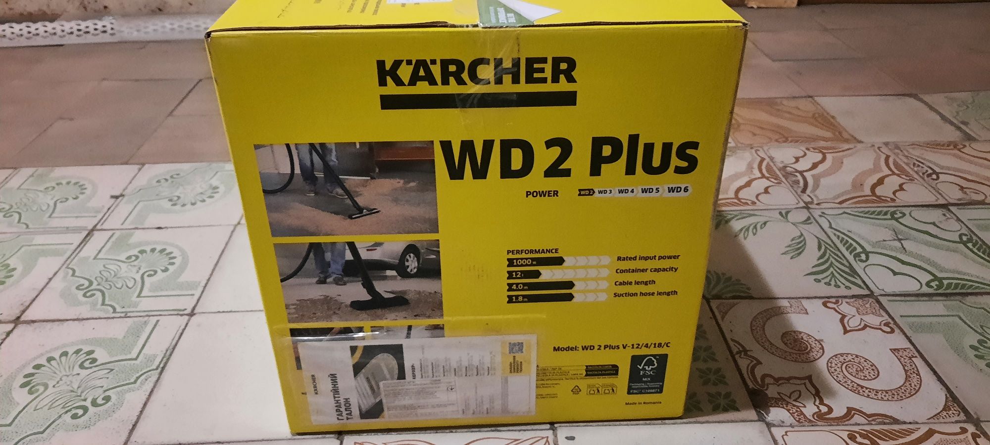 Пылесос Karcher WD-3 WD-2 plus оригинал