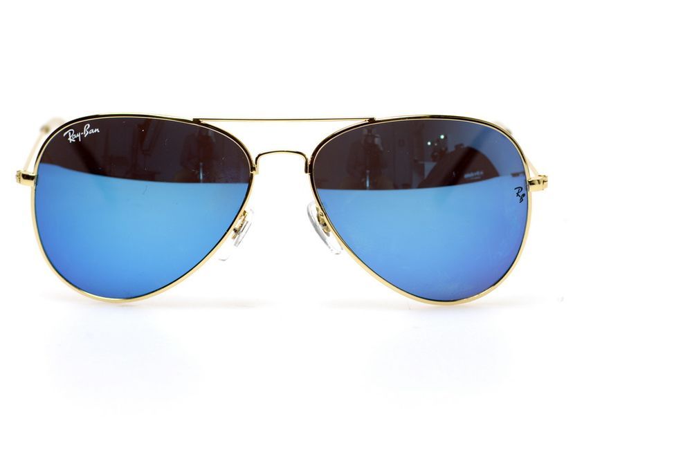 Сонцезахисні окуляри Ray Ban Aviator 3025w3278 100% захист Тренд 2024