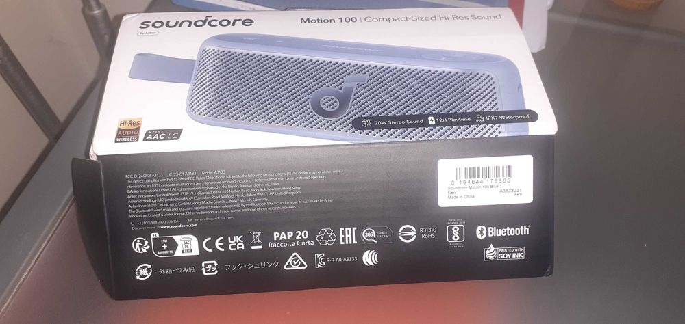 głośnik bluetooth Soundcore motion 100