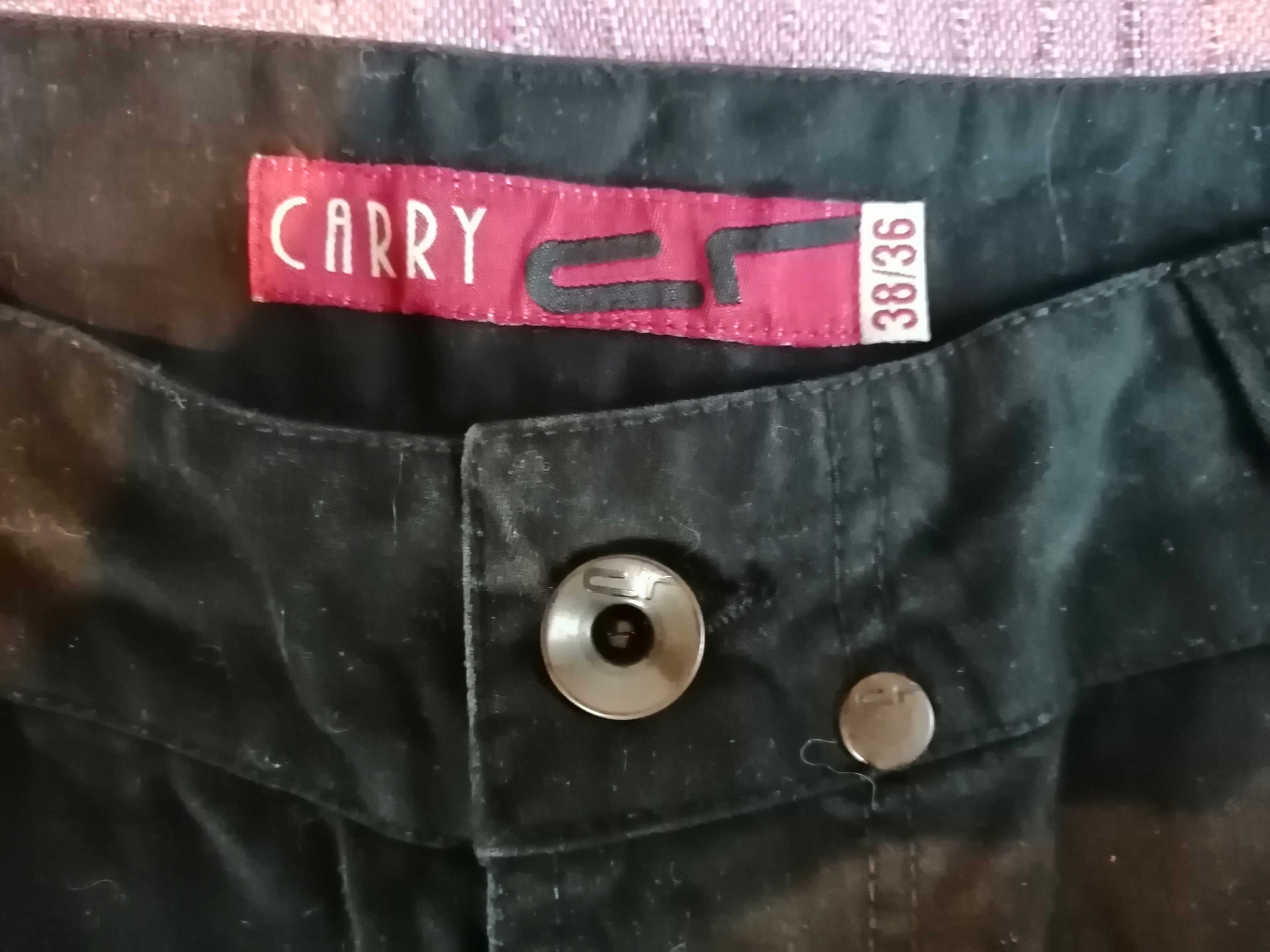 Spodnie męskie czarne Carry  nowe 38/36