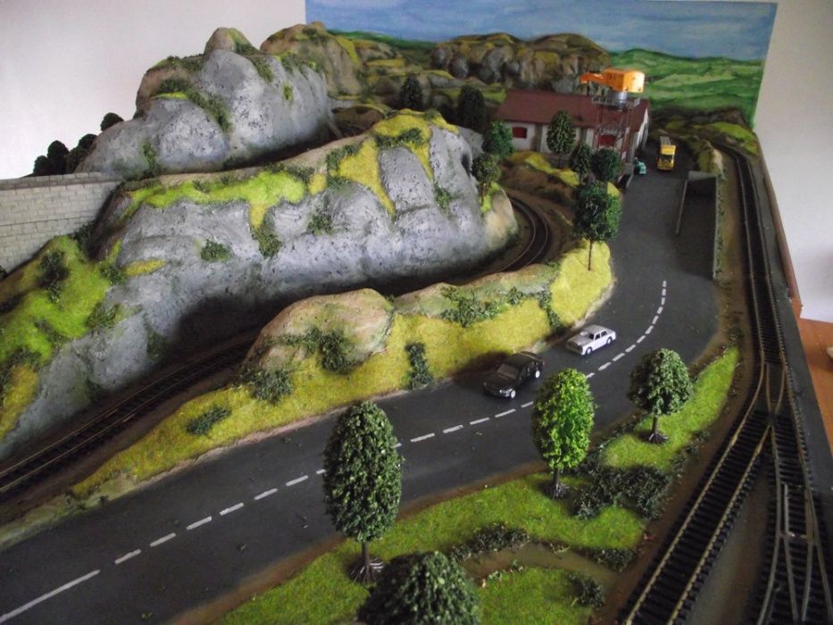 Maquete comboios HO