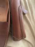 Кожанные мокасины Clarks