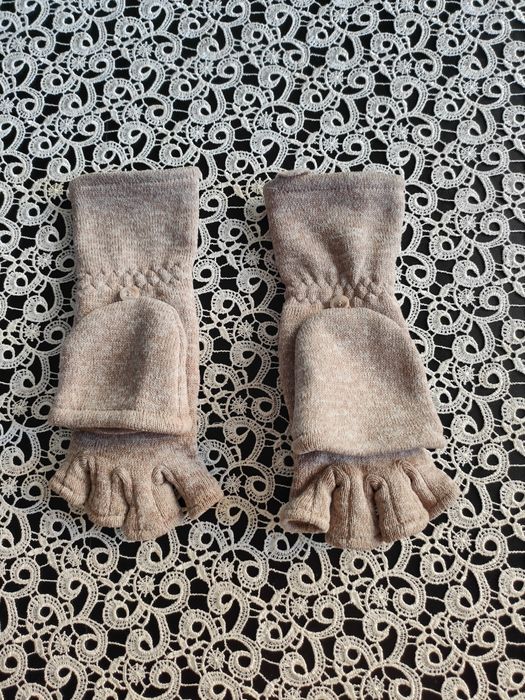 Damskie różowe rękawiczki S