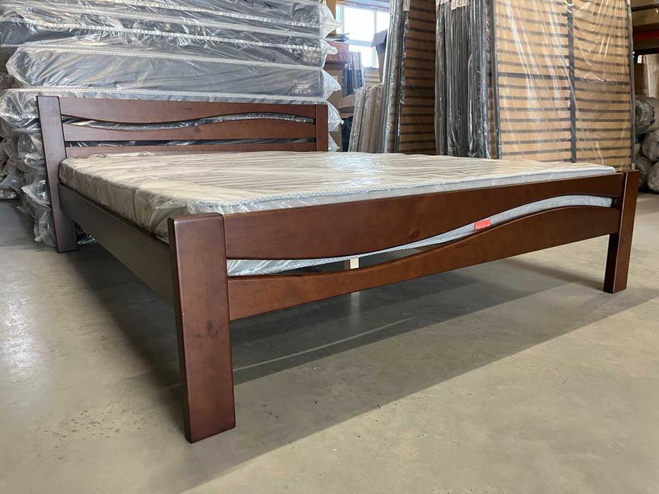 Дерев'яне двохспальне ліжко, ліжко з дерева