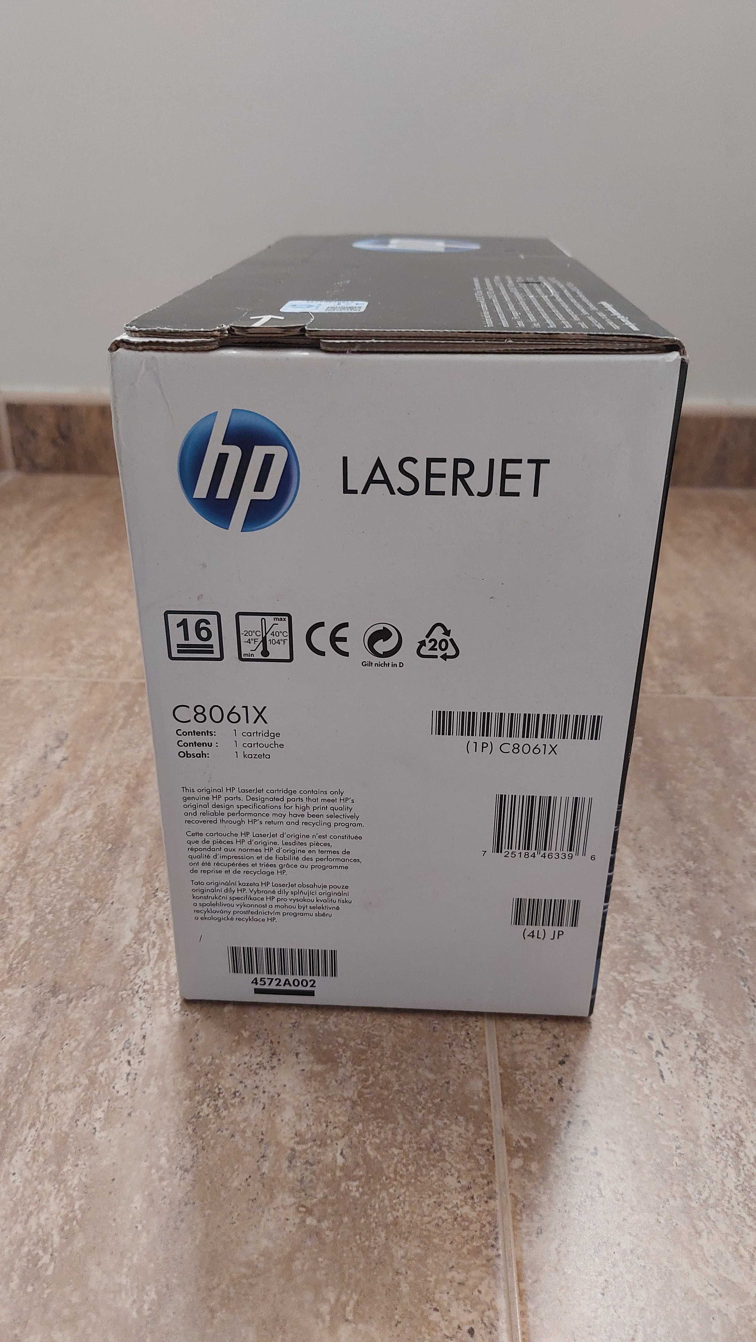 Toner hp Laserjet 61x Preto C8061X
