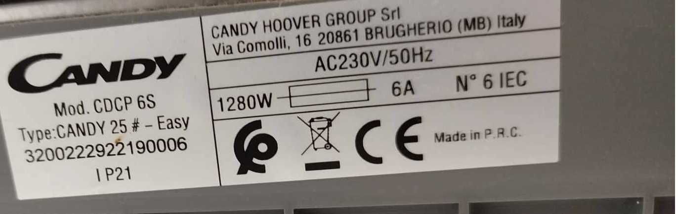 Zmywarka wolnostojąca Candy CDCP 6S
