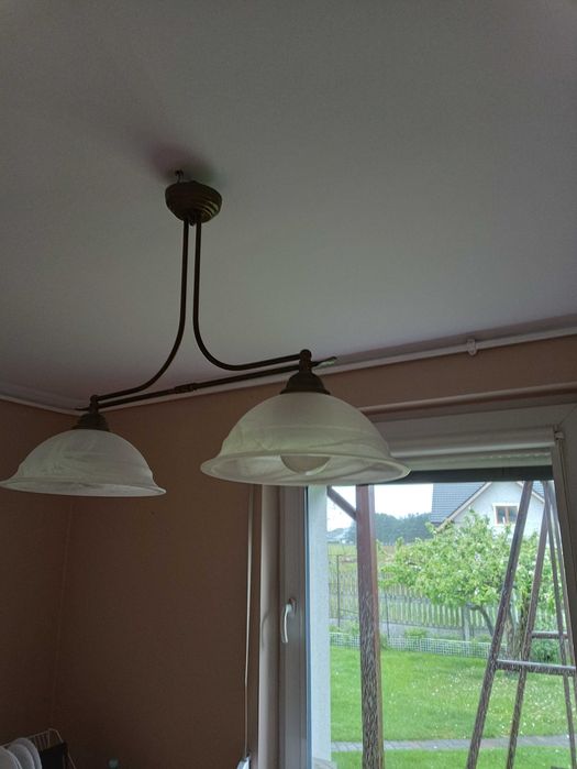 Sprzedam lampę wiszącą podwójną