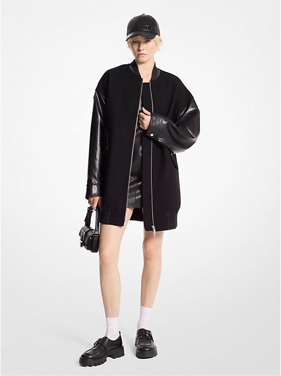 Куртка Michael Kors оверсайз, шерсть, нова