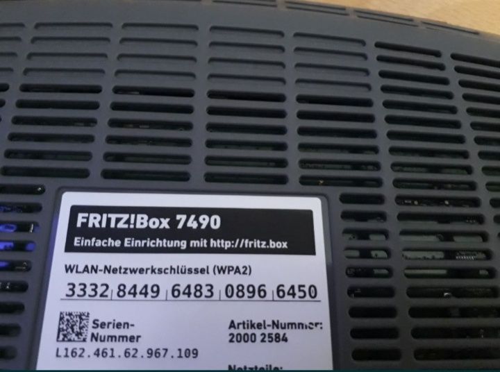 Router FRITZ! BOX 7490./Sprawny