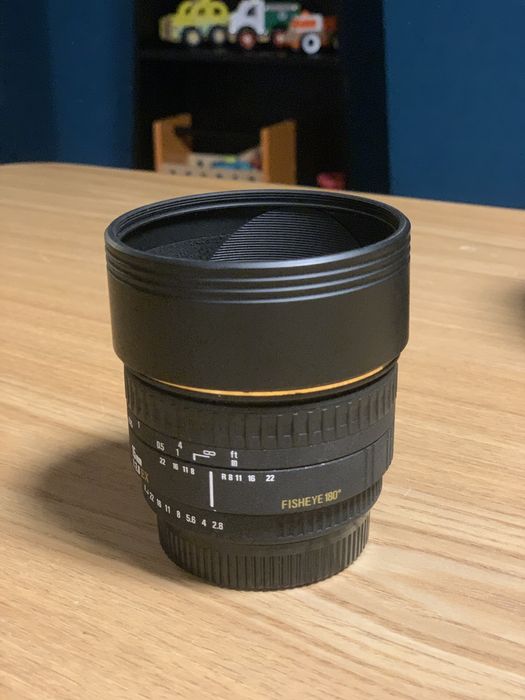 Sigma 15 1:2.8 para Pentax