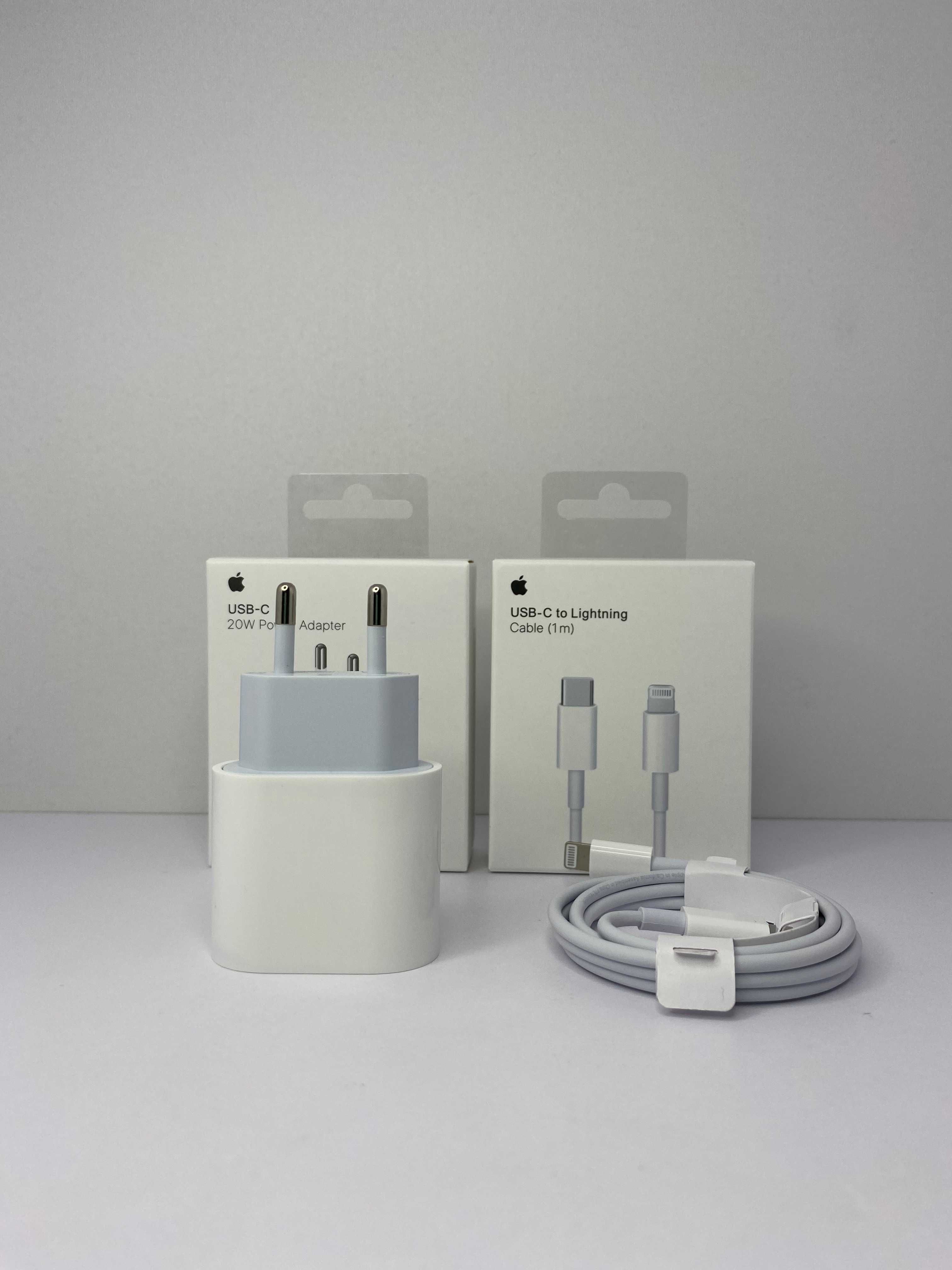 Apple швидкісна зарядка 20W (блок + кабель 1м) зарядний комплект