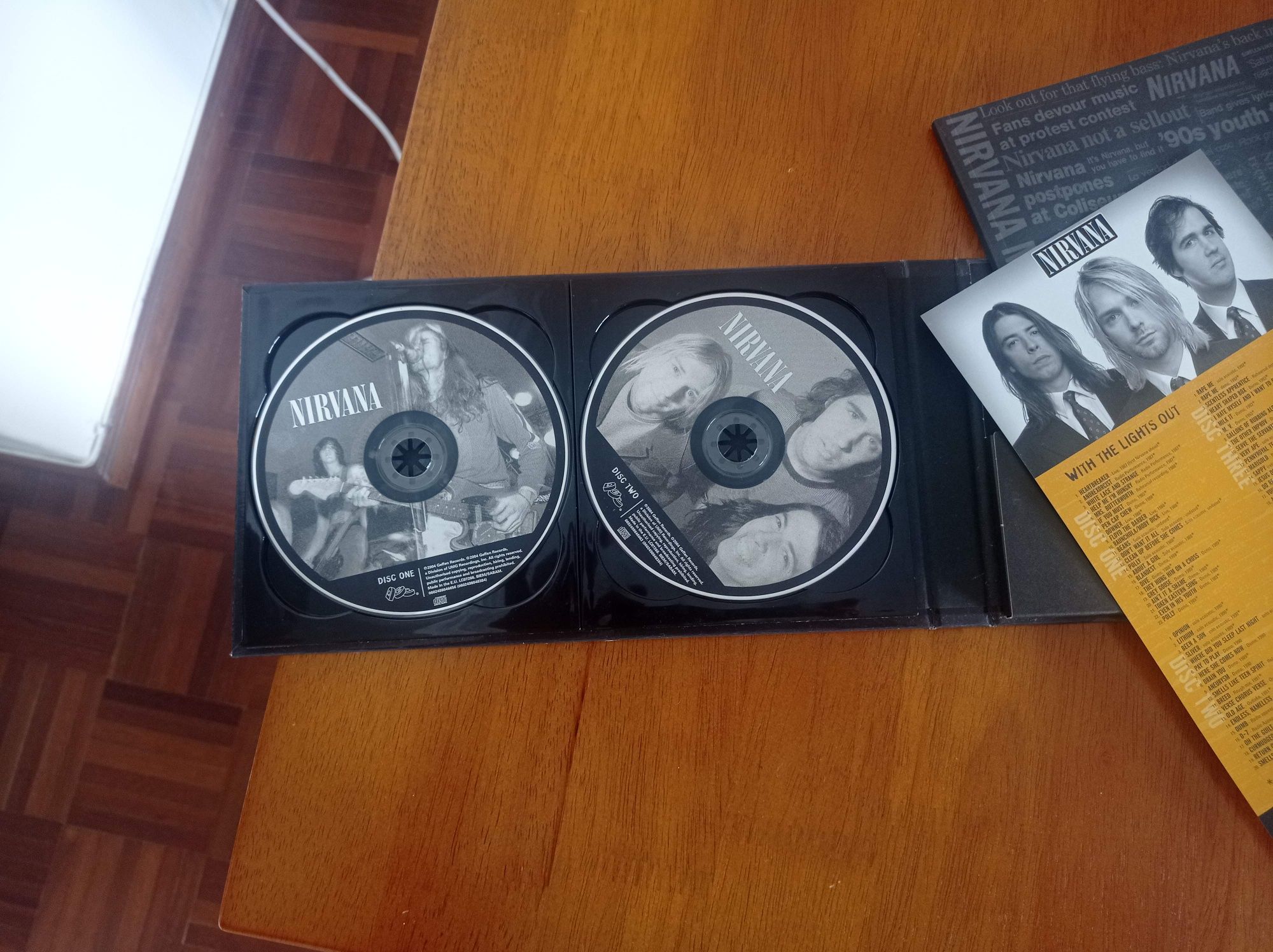 Nirvana box set With the lights out