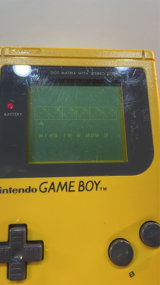 Konsola Game Boy Classic żółta