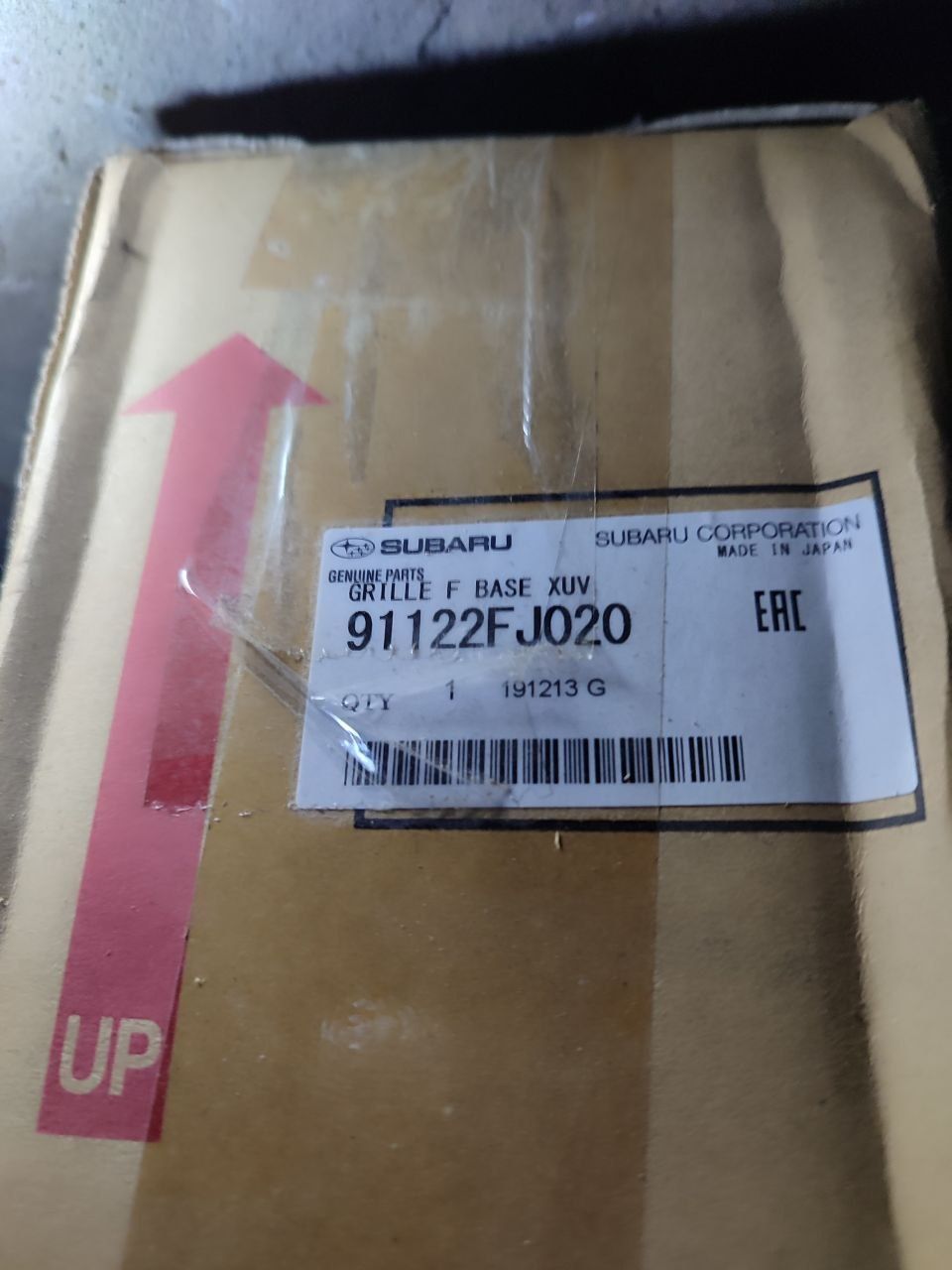 Продам бампер передний Subaru XV 2011 2012 2013 2014 2015