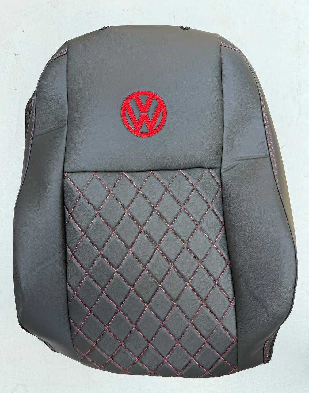Чохли в салон VW Touran 2003-2010 Шкіряні Модельні Новий комплект