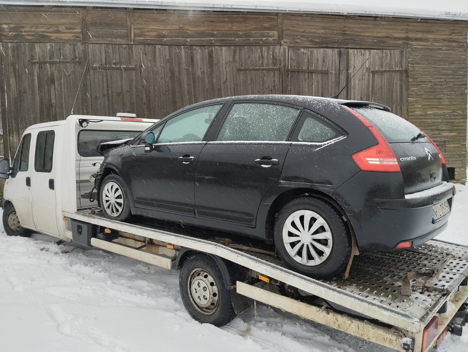 Cześć citroen c4 silnik 1.4 16v skrzynia drzwi klapa szyba zderzak