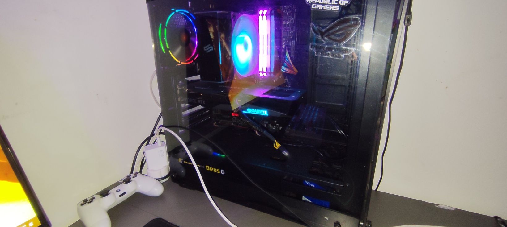 ZESTAW Komputer stacjonarny i stanowisko /ryzen9/32gb/1tb.Cena do nego