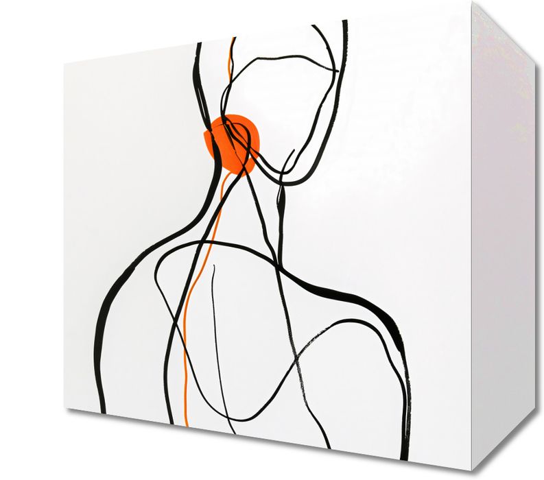 Obraz 20x20cm Pustka w Barwie